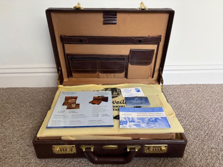 Carl Weill - 72 Piece Stainless Steel Cutlery Set Gold Plated With Briefcase