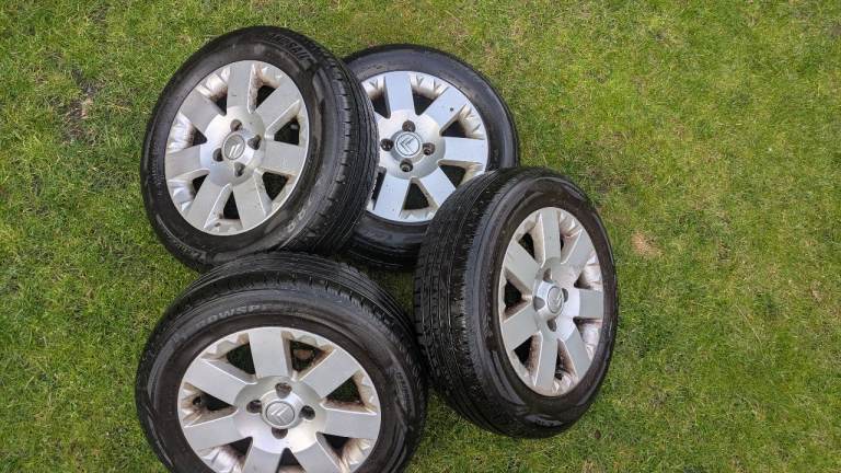 15" Alloy Wheels 185-65-15 108 Fitting Normal All Reasonable Tyres
