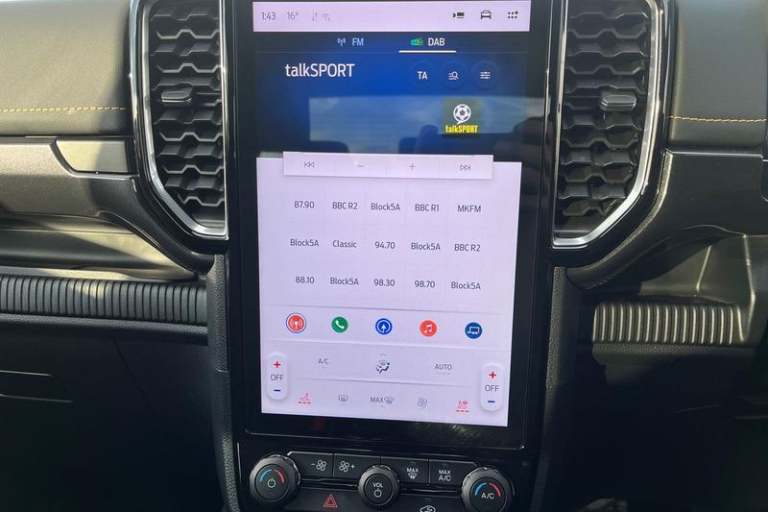 2025 Ford Ranger Wildtrak AUTO 2.0 EcoBlue 205ps 4x4 Double Cab Pick Up SATELLITE NAVIGATION Pick...