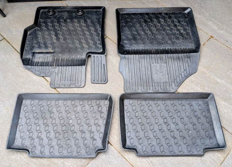 Toyota Yaris Genuine tray rubber mats 2020 onwards