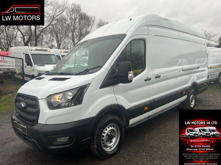 FORD TRANSIT T350 130 BHP EXLWB EXHIGH ROOF JUMBO L4 H3 2023 23 REG EURO 6 ULEZ