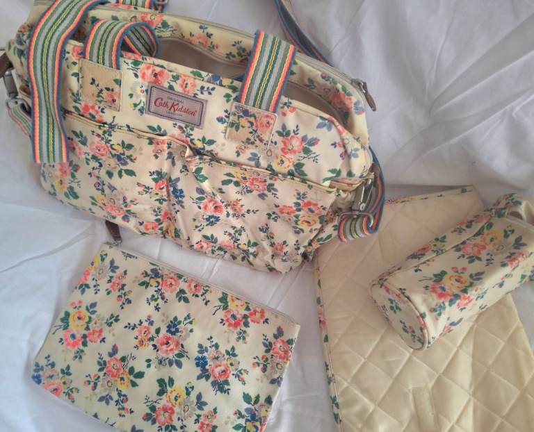 Cath Kidston baby changing bag in lovely floral print