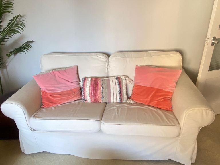 White sofa 
