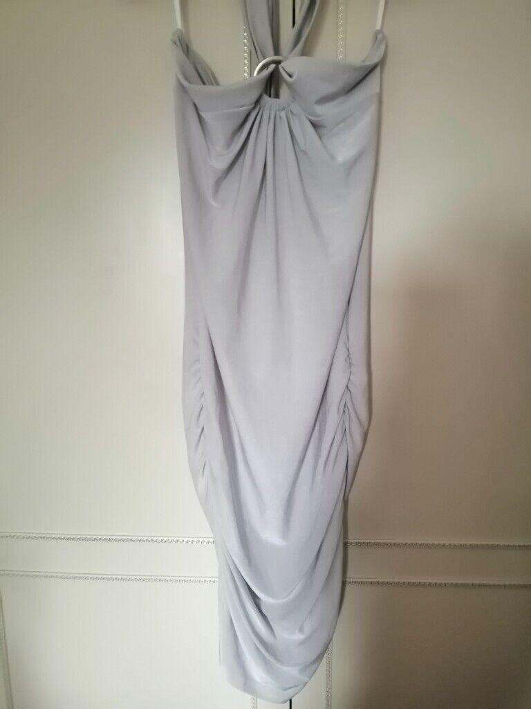 image for Silver Grey Dress By She's No Angel Size 12 As New 