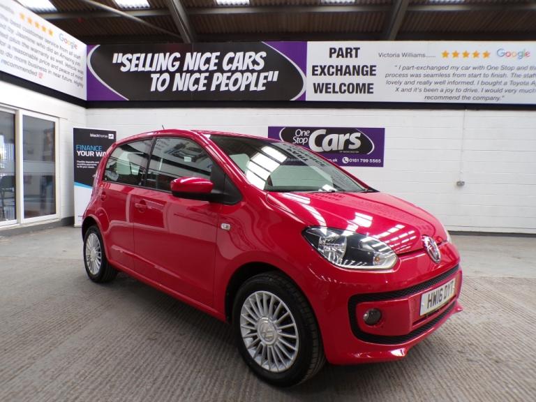 2016 Volkswagen up! 1.0 HIGH UP 5DR Manual Hatchback Petrol Manual