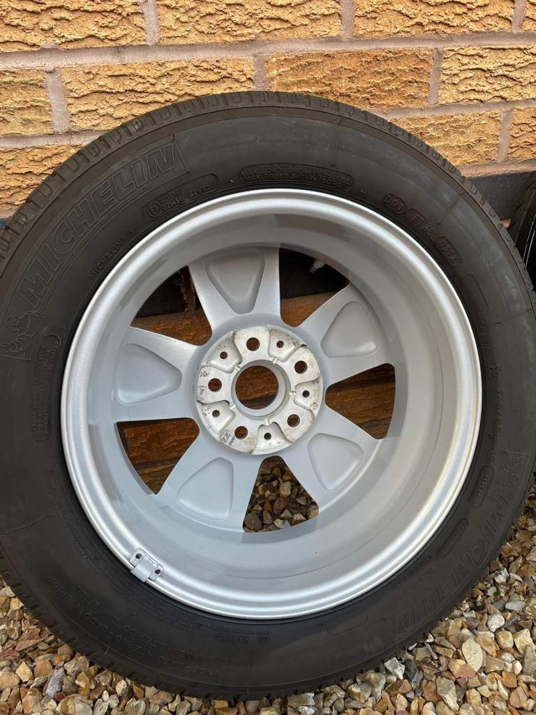 Genuine BMW MINI 15 inch alloy wheels with Michelin tyres