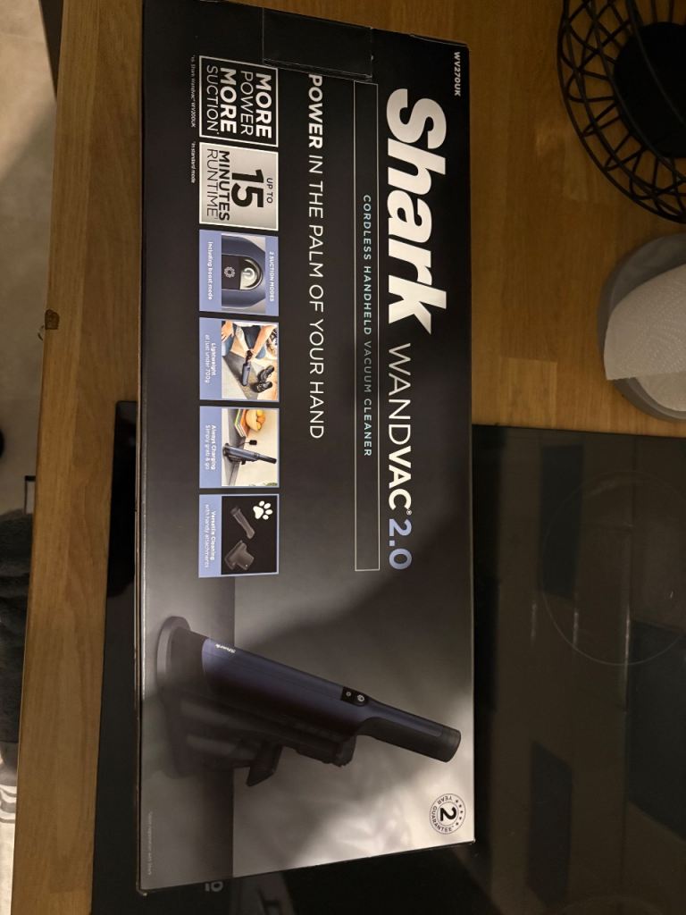 Shark Wandvac 2.0 Cordless Handheld Vacuum Cleaner – As Good As New