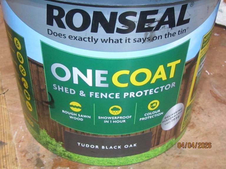 Ronseal Fence and Shed Paint