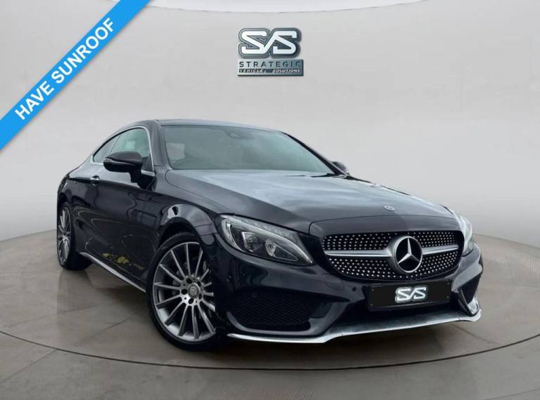 2016 Mercedes-Benz C Class 2.1 C220d AMG Line (Premium Plus) Coupe 2dr Diesel G-Tronic+ Euro 6 (s...