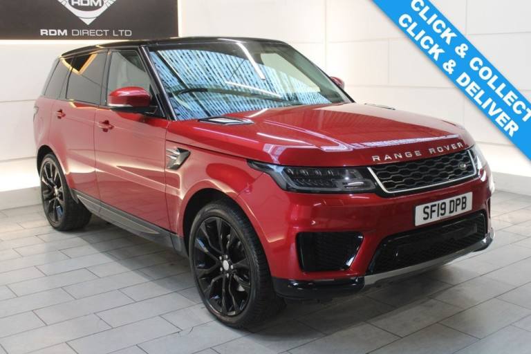 2019 Land Rover Range Rover Sport 3.0 SD V6 HSE SUV 5dr Diesel Auto 4WD Euro 6 (stop/start) (306 ...