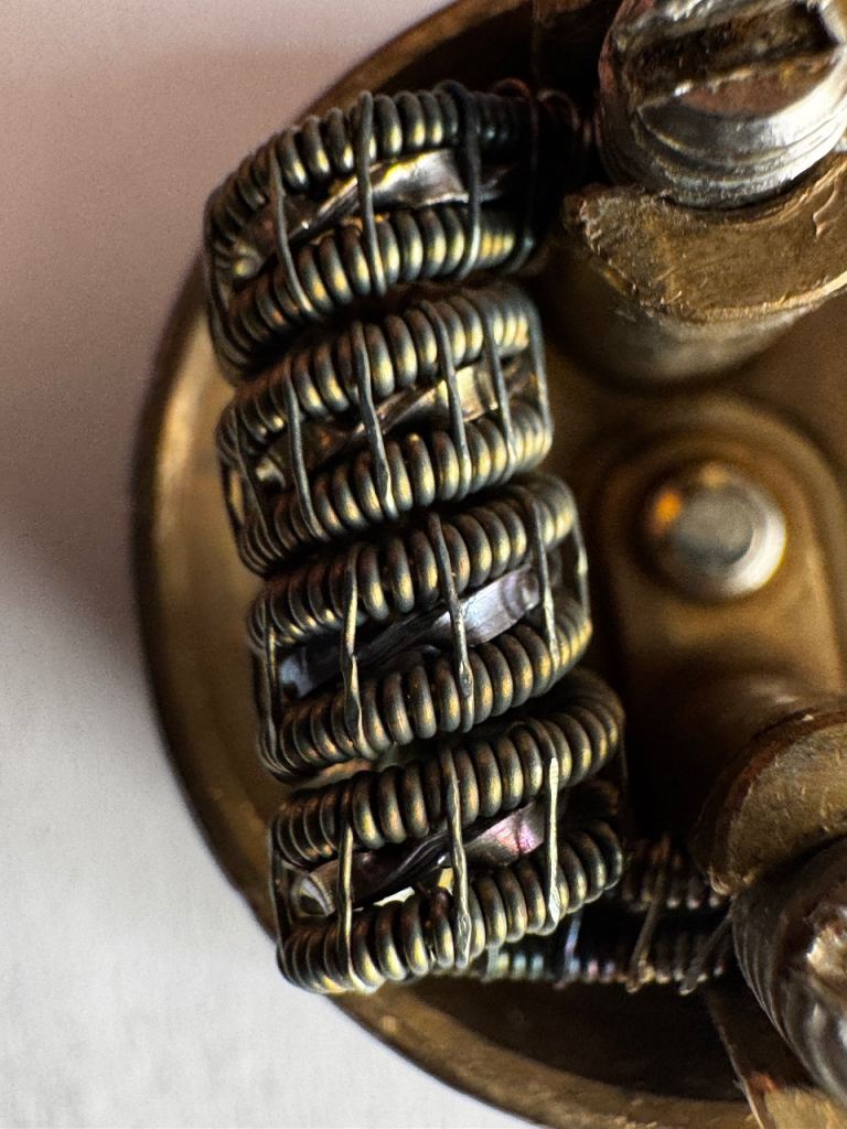 Vape vaping diy coil building set up 