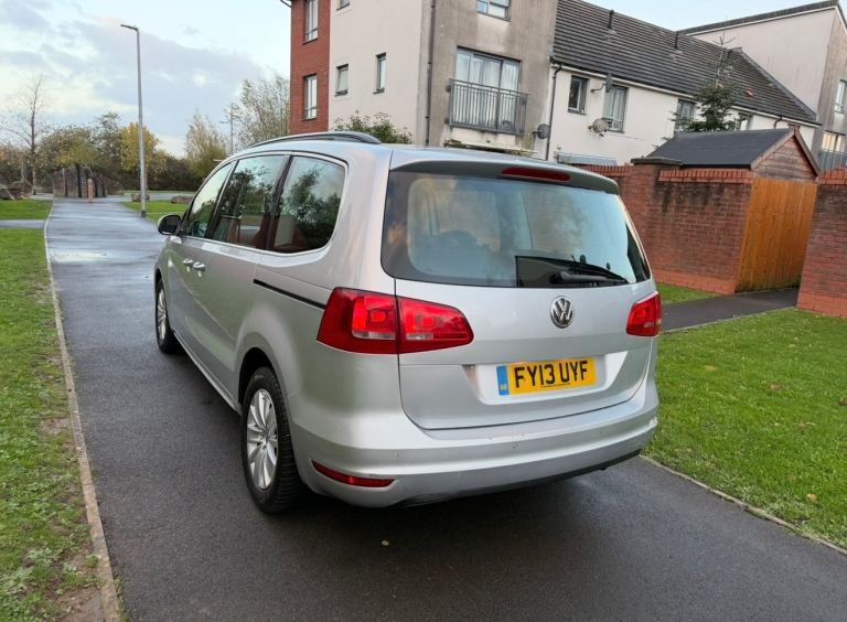 2013 Vw sharan 2.0Tdi BlueMotion Euro 5 7 seater Automatic Dsg 11 months mot 
