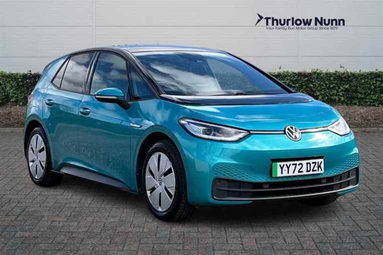 2022 Volkswagen ID.3 Pro Performance 58kWh Family Hatchback 5dr Electric Auto (204 ps) Hatchback ...