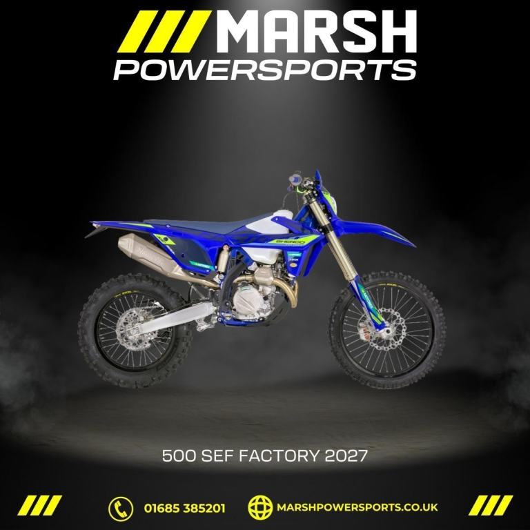 500 SEF FACTORY 2027 - Sherco Main Dealer - Reserve NOW!