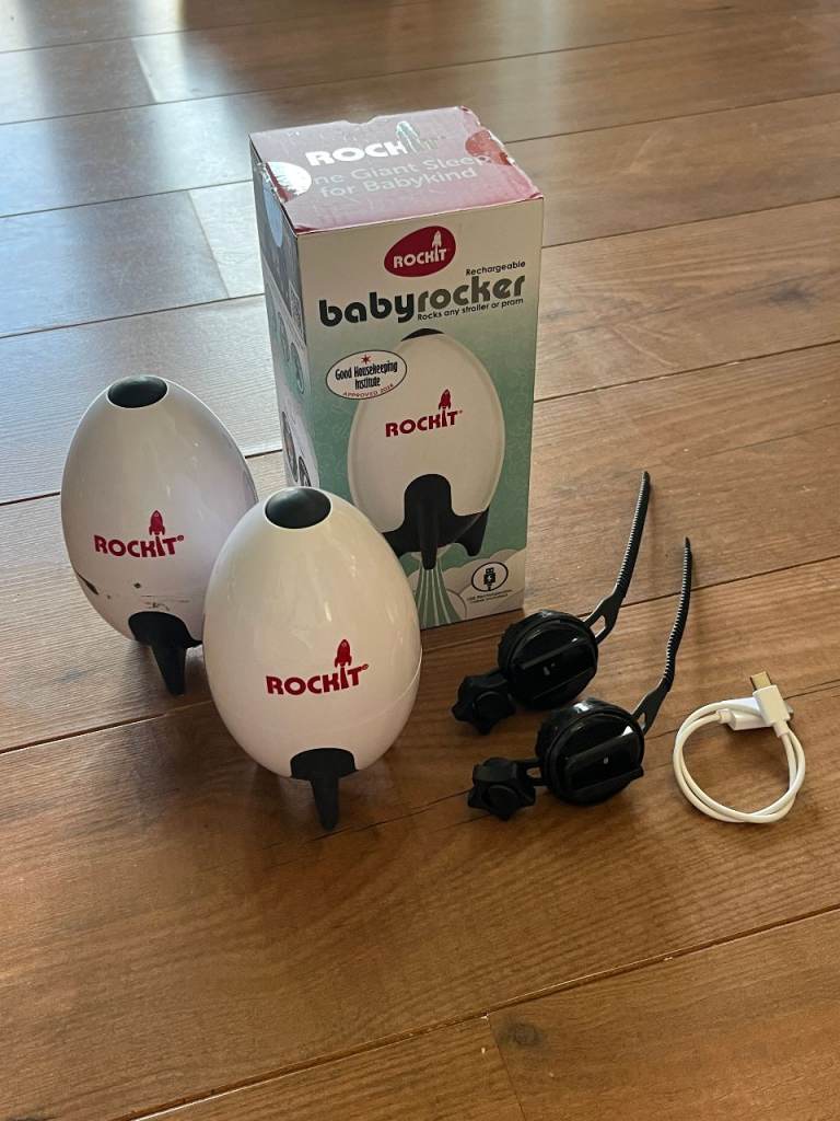 Rockit Rechargable Baby Pram Rocker x2
