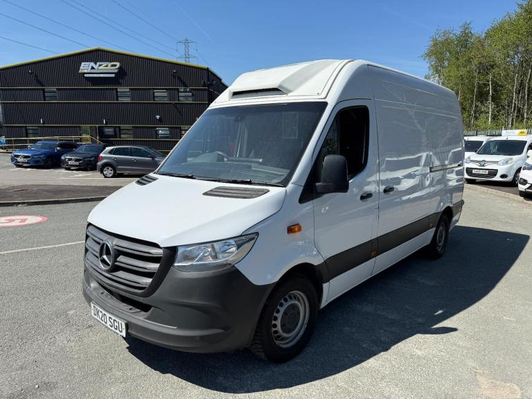 2020 20 REG MERCEDES-BENZ SPRINTER 314 CDI RWD MWB HIGH ROOF PANEL EURO 6 ULEZ