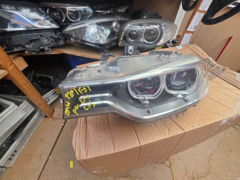 BMW 3 Series F30 F31 Pre LCI HeadLight Xenon Passenger Side Breaking Parts