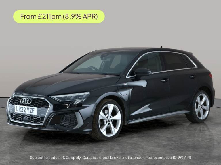 2022 Audi A3 40 TFSI e S Line 5dr S Tronic HATCHBACK PETROL/ELECTRIC Automatic
