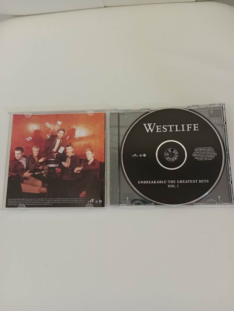 WESTLIFE CD ALBUM UNBREAKABLE-THE GREATEST HITS VOL.1