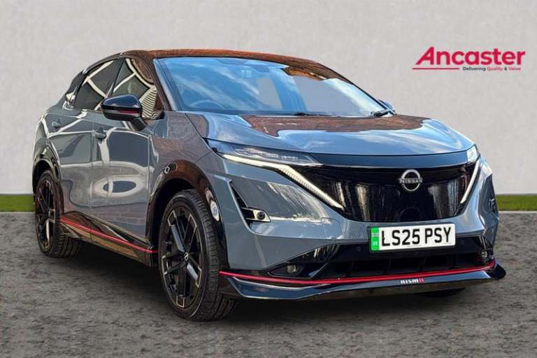 2025 Nissan ARIYA 320kW Nismo 87kWh 22kWCh 5dr e-4ORCE Auto HATCHBACK ELECTRIC Automatic
