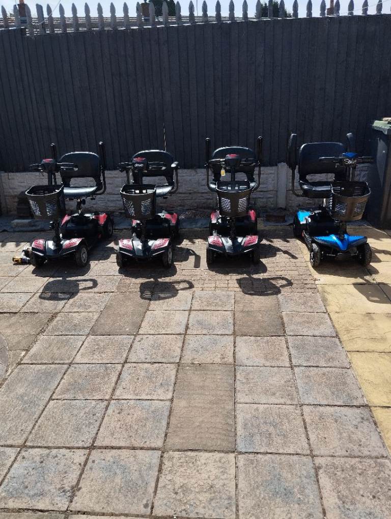 Mobility Scooters - Good Condition, Various Colours
