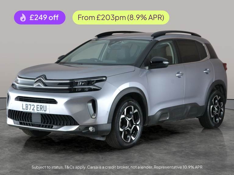 2022 Citroen C5 Aircross 1.2 PureTech Shine SUV 5dr Petrol EAT8 Euro 6 (s/s) (130 ps) - REVERSE C...