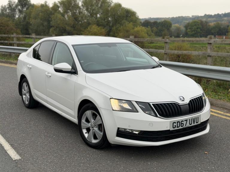 2018 SKODA OCTAVIA 1.6 TDI SE TECHNOLOGY AUTO DSG HATCHBACK WHITE EURO 6 ULEZ