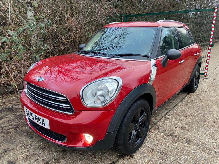 2015 MINI Countryman 1.6 One 5dr Red 67k Miles Years MOT Warranty HATCHBACK Petrol Manual