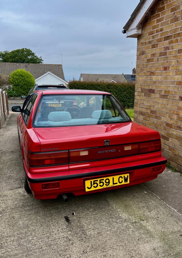 Honda, CIVIC, Saloon, 1992, Automatic, 1396 (cc), 4 doors