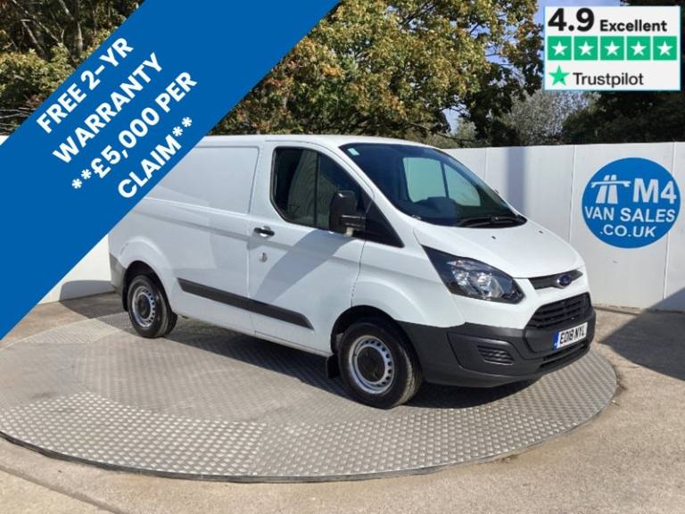 2018 Ford Transit Custom TDCi 290 SWB L/R Euro 6 **New Wet Belt** SWB Panel Van Diesel Manual