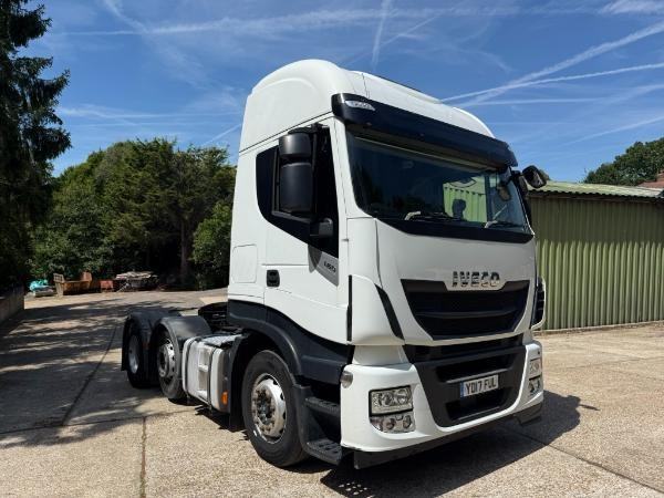 Iveco 460 Stralis Sliding 5th Wheel 6x2 Mid Lift 