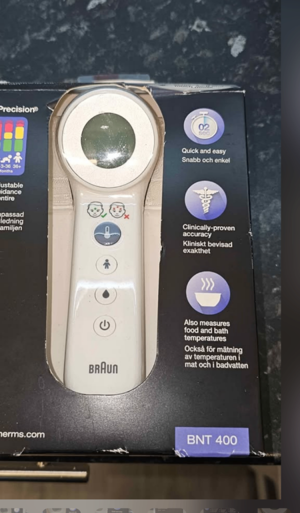 BRAUN CONTECTLESS 3 IN ONE BNT 400 . Retail £65.99