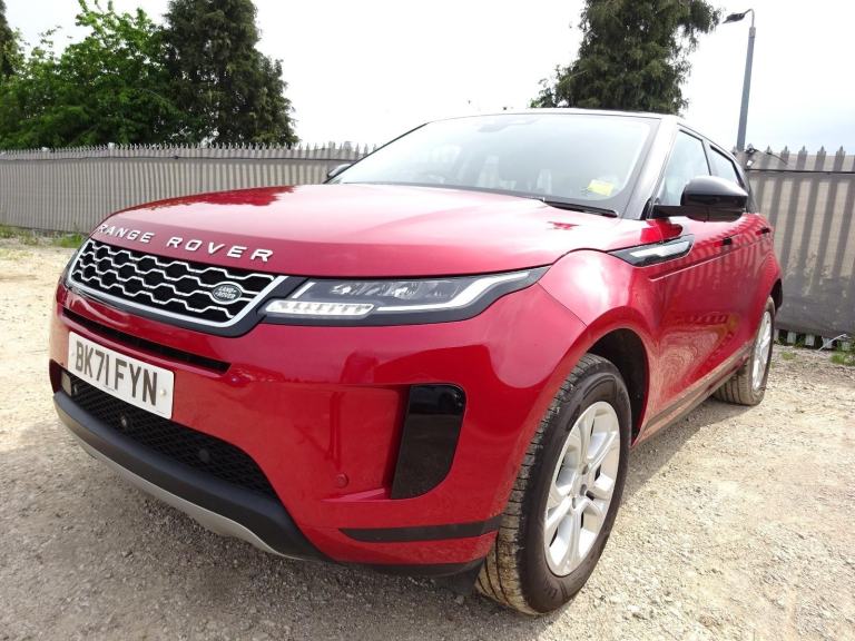 2021 71 REG RANGE ROVER EVOQUE S P300E HYBRID AUTO DAMAGED REPAIRABLE SALVAGE