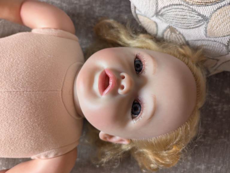 Life like soft vinyl doll
