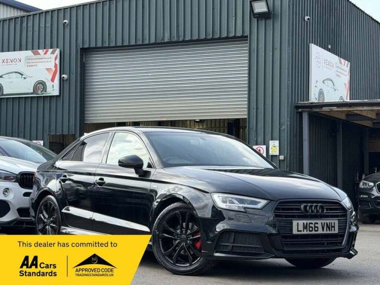 2016 Audi A3 2.0 TDI S line Saloon 4dr Diesel S Tronic Auto 6Spd Euro 6 (s/s) (150 ps) Saloon Die...