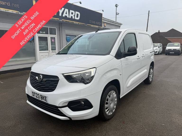 2023 Vauxhall Combo 2300 1.5 Turbo D 100ps H1 Pro Van PANEL VAN DIESEL Manual