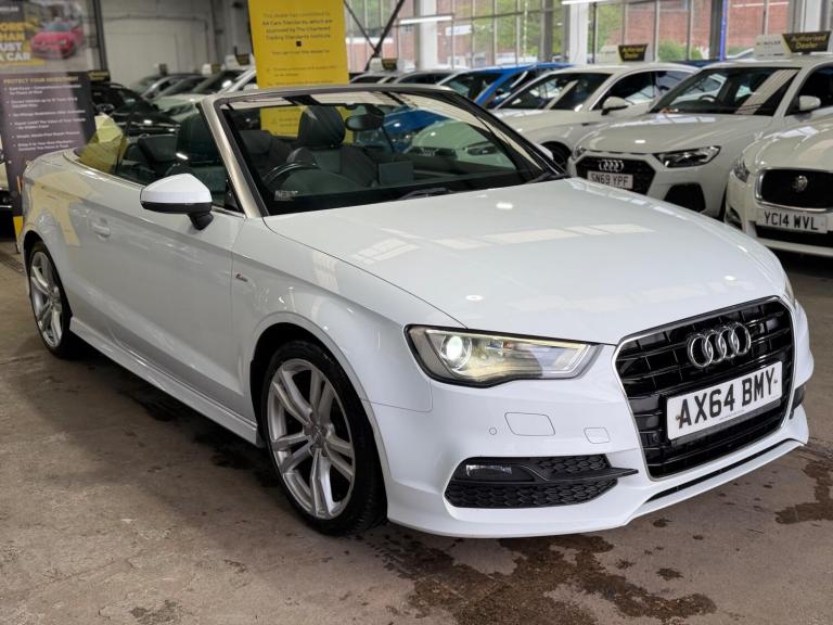 2015 Audi A3 Cabriolet 2.0 TDI S line Euro 6 (s/s) 2dr CONVERTIBLE Diesel Manual