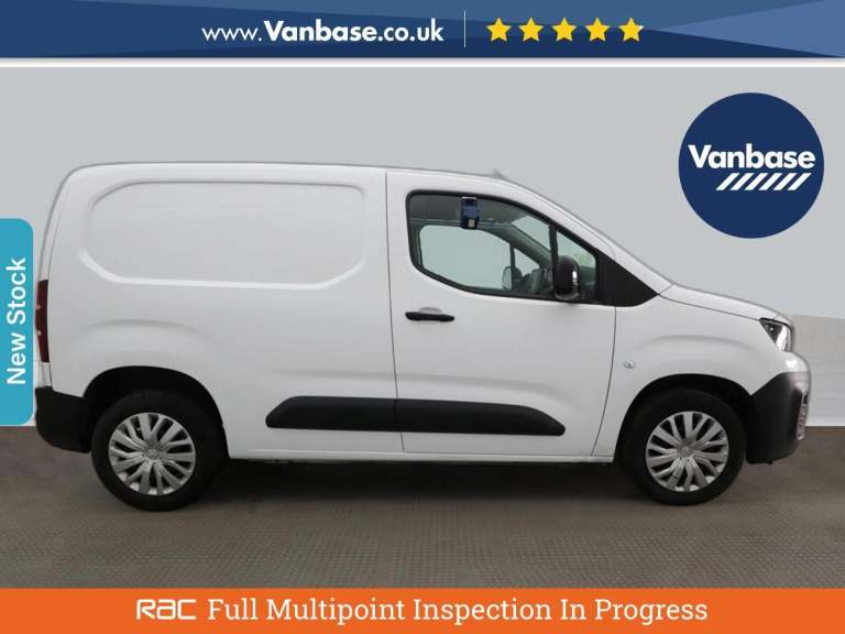2022 Peugeot Partner 1.5 BlueHDi 1000 Professional Premium Standard Panel Van 5dr Diesel Manual  ...
