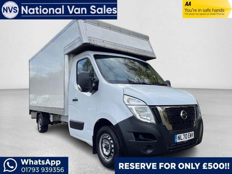 2021 Nissan NV400 F35 2.3 DCI 135 L3 H1 TEKNA Luton CHASSIS CAB Diesel Manual