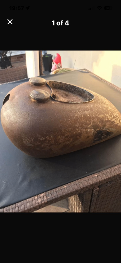 Douglas petrol tank 