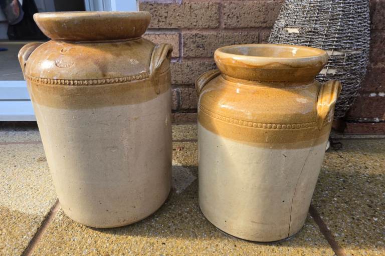 Vintage Price of Bristol Glazed Stonewear Jugs