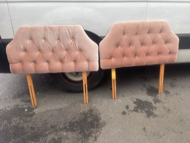 image for 2 single headboards free