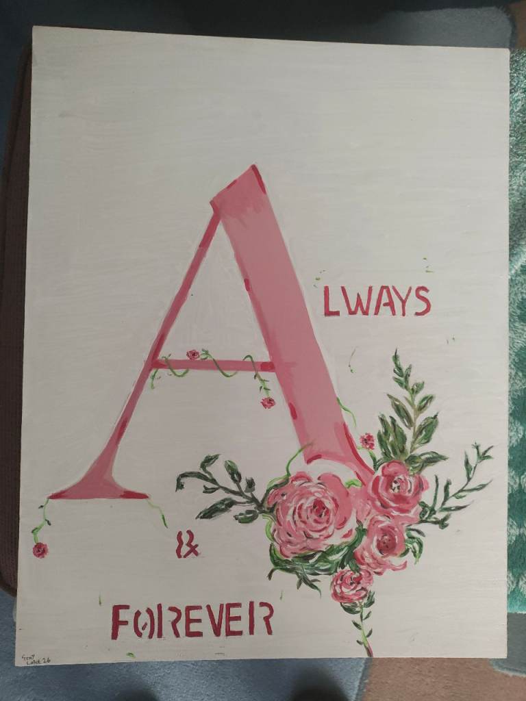 Canvas personal message.