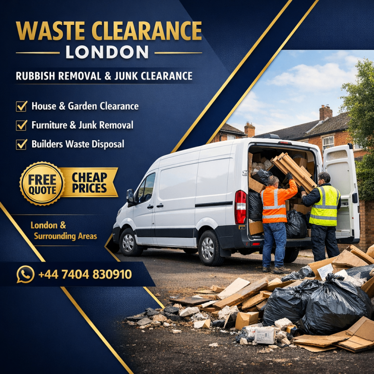 Rubbish Removal London | House & Garden Waste | Fast Collection