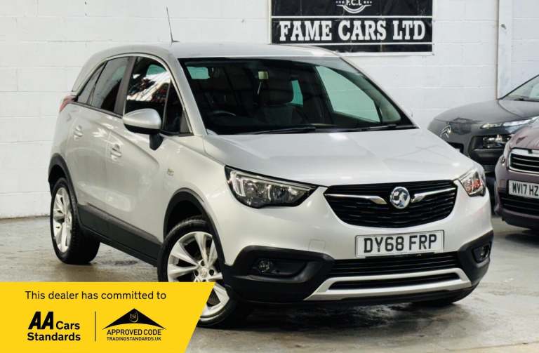 2019 Vauxhall Crossland X 1.2 Turbo Tech Line Nav Auto Euro 6 (s/s) 5dr HATCHBACK Petrol Automatic