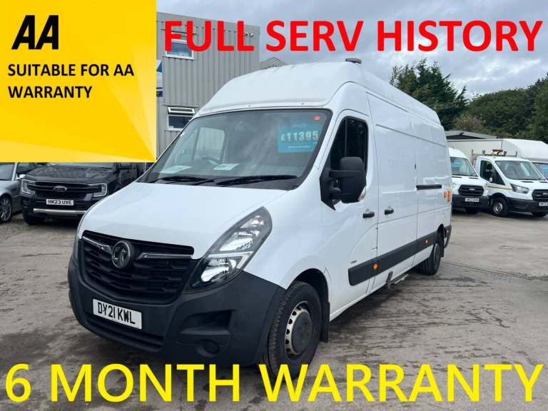 2021 Vauxhall Movano 2.3 Turbo D 135ps H3 Van PANEL VAN Diesel Manual