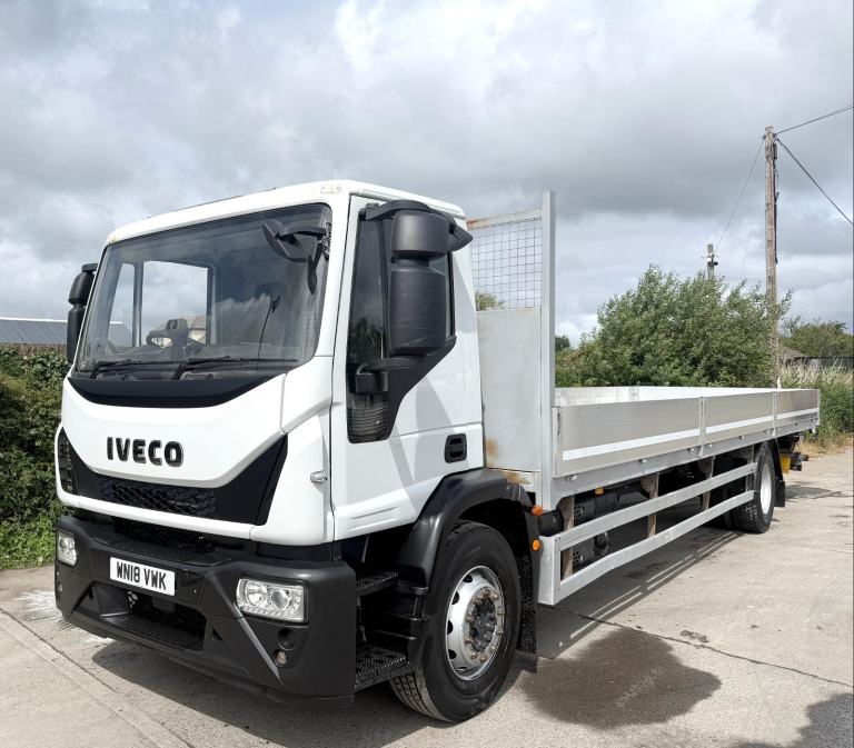 2018 IVECO EUROCARGO 180-250 TRIPLE DROPSIDE SCAFFOLD? 3 SEATS 18 TON EURO-6