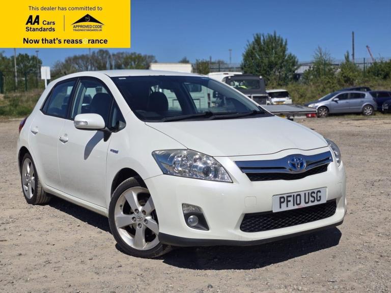 2010 Toyota Auris 1.8 VVT-h T Spirit Hatchback 5dr Petrol Hybrid CVT Euro 5 (s/s) (136 ps) Hatchb...