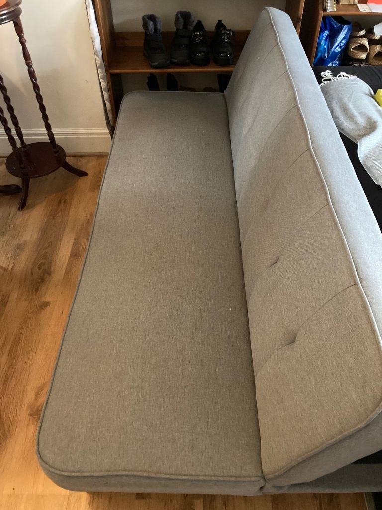 Fabric Sofa Bed/futon - for use as bed