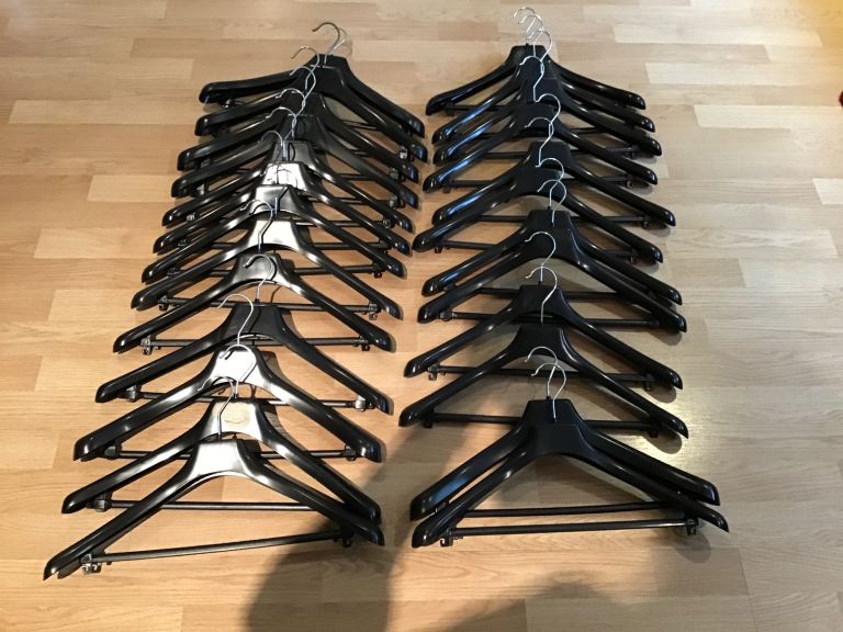 25 Coat Hangers.